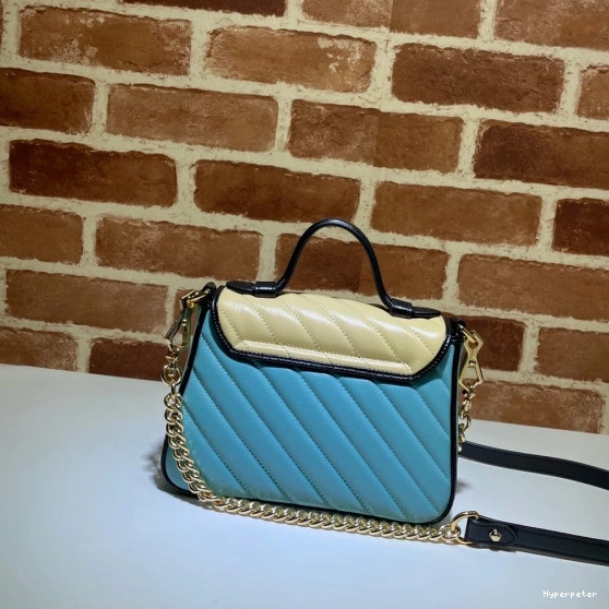 Hyperpeter Handle GG Marmont Top Bag Mini GUCCI 0803